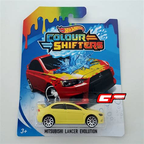Hot Wheels Mitsubishi Lancer Evolution Colour Shifters Hobbies Toys Toys Games On Carousell