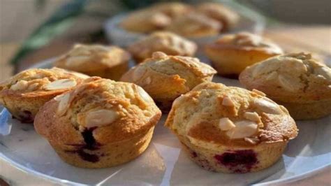 Muffin Aux Cerises Et Aux Amandes Un Simplisme Unique La Recette