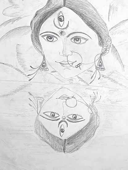 Aggregate Durga Puja Pencil Drawing Latest Seven Edu Vn