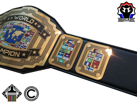 world championship belt legend series gold