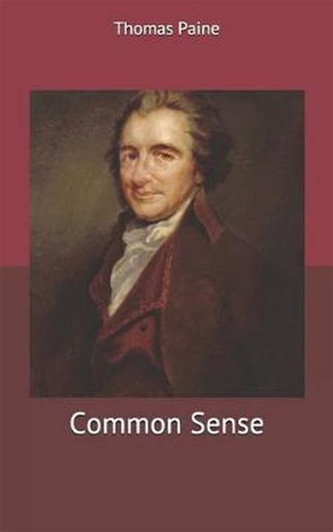 Common Sense Thomas Paine Boeken Bol