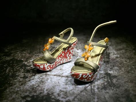 現貨 Hot Toys MMS 大盜五右衛門 淺井茶茶 楔型鞋 小坡跟 涼鞋 甲懸 木屐 露天市集 全台最大的網路購物市集