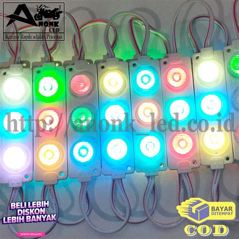 Lampu Led Module 3 Watt 12volt Lampu Led Kolong Motor Mobil 3mata