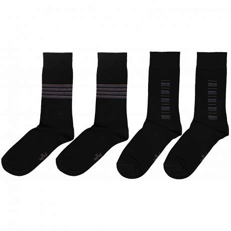 Lot De 2 Paires De Mi Chaussettes Homme NOIR 900A T43 46