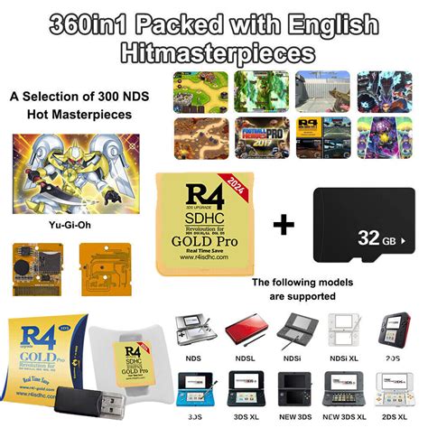 R4 Gold Pro Sdhc For Ds3ds2ds Revolution Grelly Uk