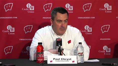 Paul Chryst National Signing Day Press Conference Youtube