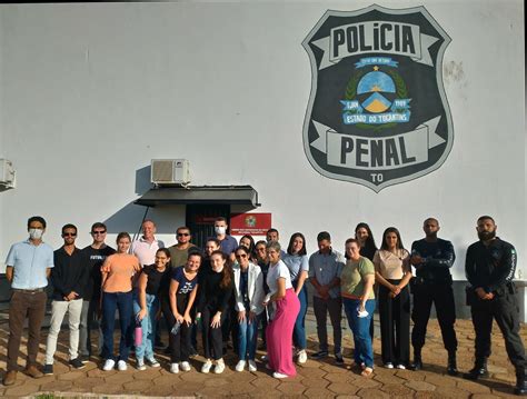 Unitins Acad Micos De Direito Visitam A Unidade Penal De Palmas