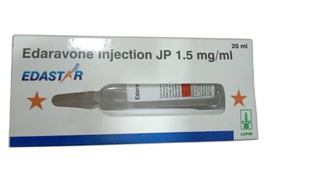 Allopathic Liquid Edaravone Mg Injection For Hospital Packaging