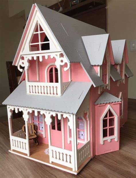 Como Fazer Casinha De Bonecas - Casinha de Boneca de Madeira, Como Fazer, Fotos e Ideias - Artesanato ...