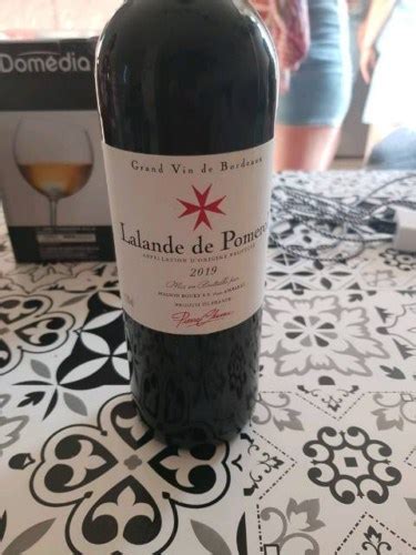 2019 Pierre Chanau Lalande De Pomerol Vivino