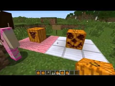 Minecraft Mods Pumpkin Carving Challenge Epic Creations Mod Showcase