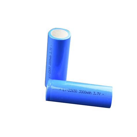 Cylindrical Rechargeable Li Ion Battery 3 7V Lithium Ion Battery Cell