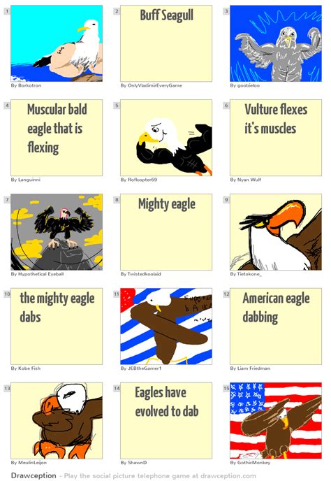 Buff Seagull Drawception
