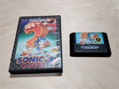 Sonic The Hedgehog Sega Genesis Case Game Cartridge Manual Values Mavin