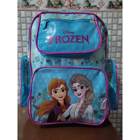 Mochila De Costas Infantil Frozen Anna E Elsa Grande Modelo 2024