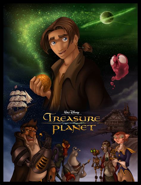 Disney's Treasure Planet by DolphyDolphiana on DeviantArt