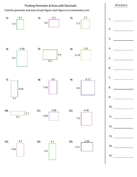 Finding The Area Of Square And Rectangle Worksheet At Marlene Archie Blog