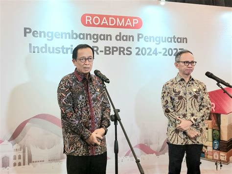 Ojk Mengesahkan Roadmap Pengembangan Industri Bpr Dan Bprs