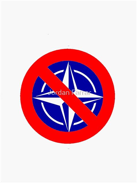 Anti Nato Sticker For Sale By Comradejordan Redbubble