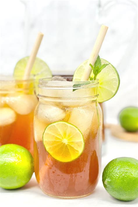 Iced Lime Tea Recipe Daily Tea Time