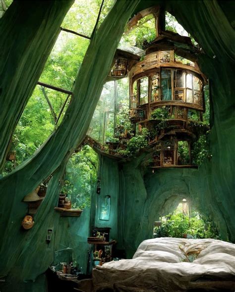 Pin By Bea Brouwer On Fantasy Green Bedroom Fantasy Bedroom