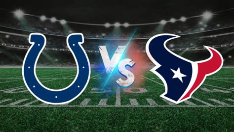 Colts Vs Texans Nfl Pron Stico Deportivo Gratis