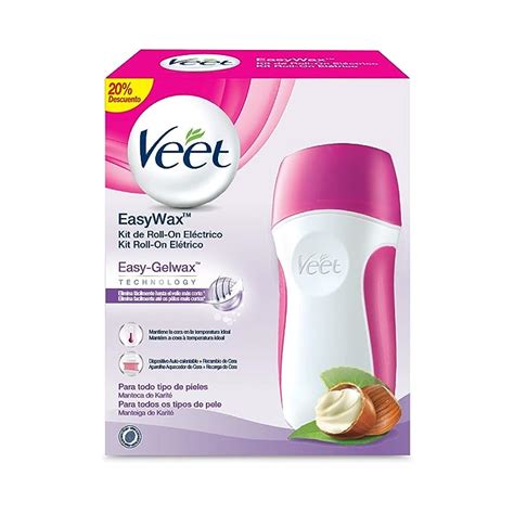 Amazon Veet Easy Wax Roll On Electric Kit Beauty Personal Care