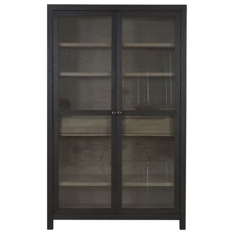 Millennium Lenston Cabinet In Black And Gray Nfm Black Sideboard