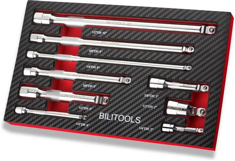 Bilitools Piece Wobble Extension Bars Set And Drive