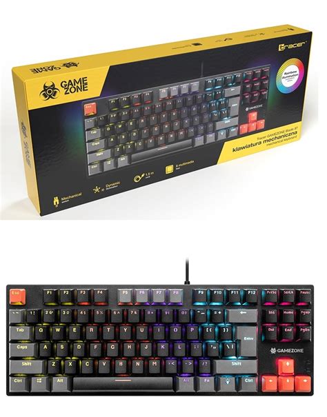 Klawiatura Gamingowa Tracer GAMEZONE Blade 87 MECHANICZNA RGB Sklep