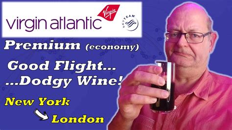 Flight Review Virgin Atlantic Premium Economy JFK To London YouTube