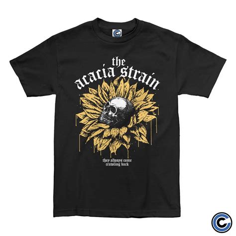 The Acacia Strain Flower Skull Shirt