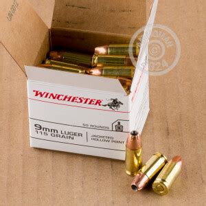 Mm Ammo At Ammoman Winchester Usa Grain Jhp Rounds