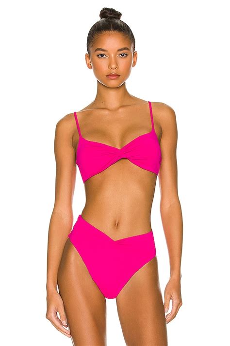 LSPACE Ringo Bikini Top In Bougainvillea REVOLVE