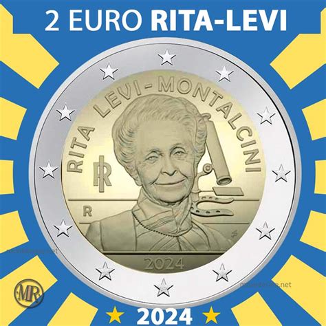 2 Euro Rita Levi Montalcini 2023 Italia Valore e Rarità