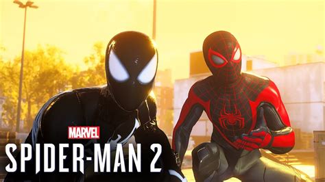 Peter And Miles Chasing The Lizard Spider Man 2 4K UHD YouTube