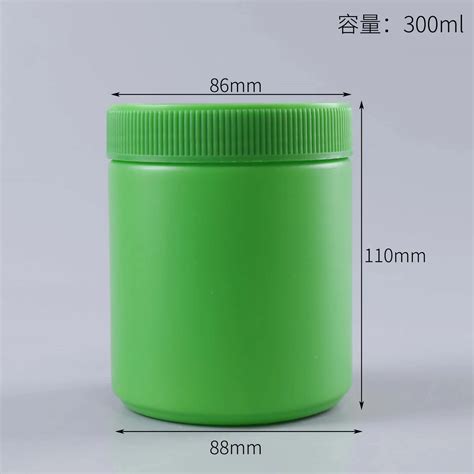 Ml Wide Mouth Round White Hdpe Plastic Bottle With Lid Package