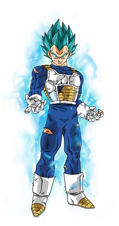 Vegeta Super Saiyan Blue By Bardocksonic Daqtahb By Semtot On Deviantart