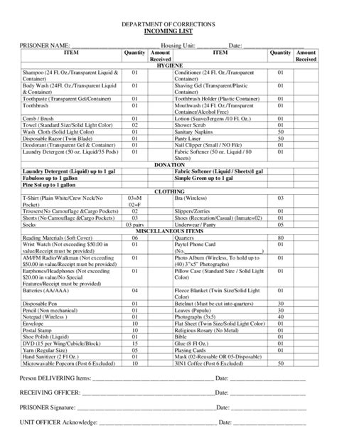 Fillable Online Corrections Information Mchenry County Sheriffs