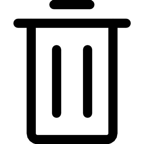 Bin Cancel Delete Remove Trash Garbage Vector SVG Icon SVG Repo