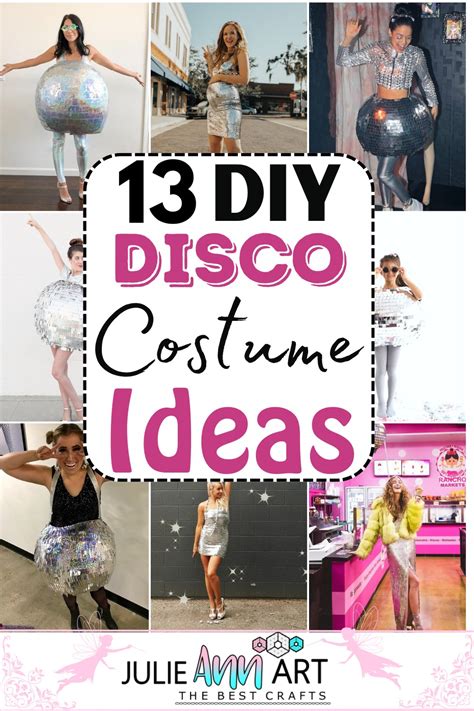 13 Diy Disco Costume Ideas To Turn Beat On This Halloween Julie Ann Art