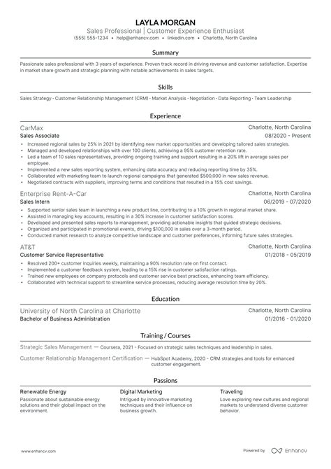 1 Successful Regional Sales Manager Resume Example And Writing Tips For 2024