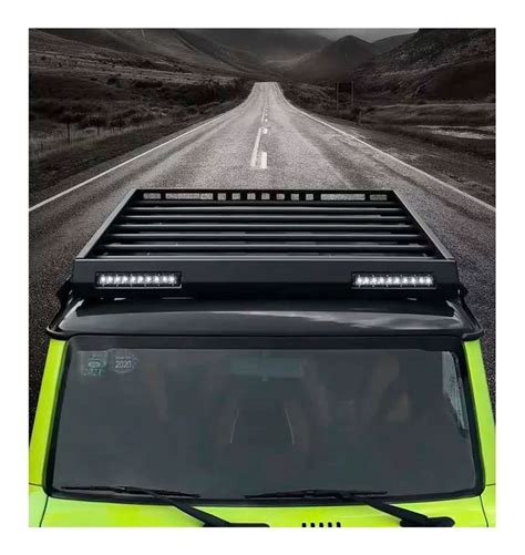 Barras Canastilla Parrilla Led Porta Equipaje Suzuki Jimny