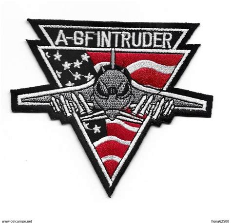 Ecussons Tissu Ecusson Patch Aviation A F Intruder