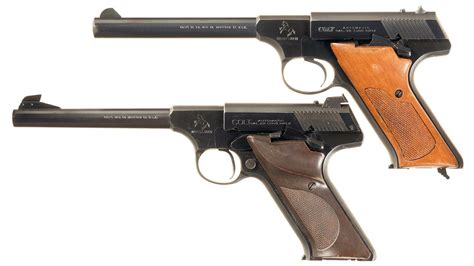 Two Colt 22 Lr Semi Automatic Pistols Rock Island Auction