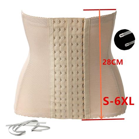 Buy Plus Size Women Waist Training Corsets Bustiers Postpartum Belt Women Slim Waist Corset Body