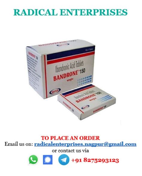 Ibandronic Acid Tablets Bandrone At Best Price In Nagpur By Radical