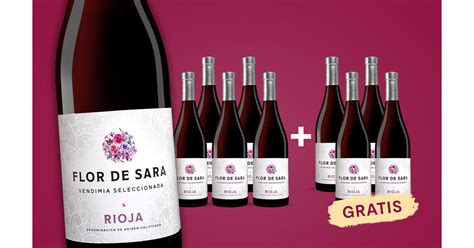 Flor Der Sara Tinto Vendimia Seleccionada 2021 Vinos Spanien