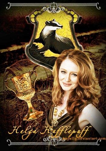 Helga Hufflepuff Hufflepuff Hogwarts Crest Harry Potter