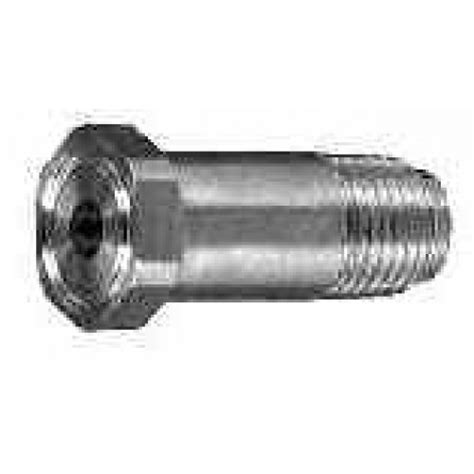 CGA 330 Nipple 1 4 NPT 2 Long Stainless Steel Ratermann